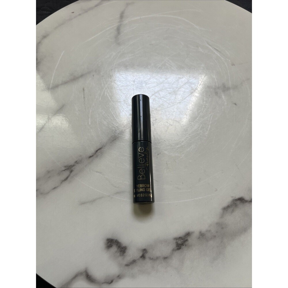 Believe Beauty Light Brown Eyebrow Styling Gel 0.2 FL OZ / 6g NEW Glam Chic Seal